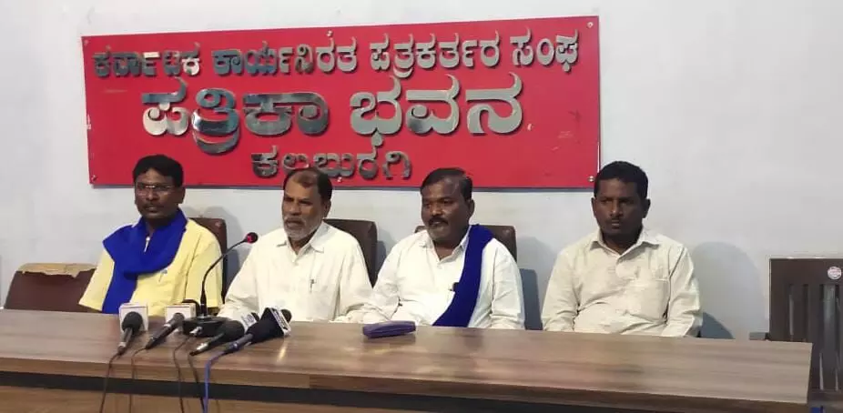 ಕಲಬುರಗಿ | ಗ್ರಾಮ ಪಂಚಾಯತ್‌ಗಳಲ್ಲಿ ಅನುದಾನ ದುರ್ಬಳಕೆ: ಸೂಕ್ತ ಕ್ರಮಕ್ಕೆ ಅರ್ಜುನ್ ಭದ್ರೆ ಆಗ್ರಹ