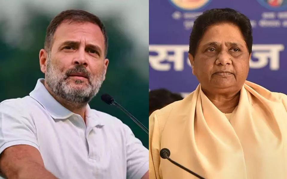 ದಲಿತರ ಬಗೆಗಿನ ರಾಹುಲ್ ಗಾಂಧಿ ನಿಲುವು ಸ್ವಾರ್ಥ ರಾಜಕೀಯದ ಭಾಗ: ಬಿಎಸ್ಪಿ ಮುಖ್ಯಸ್ಥೆ ಮಾಯಾವತಿ ಆರೋಪ