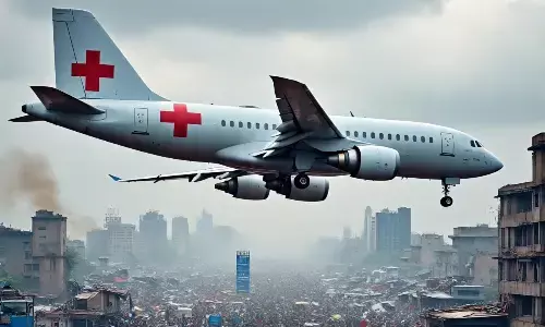 ಶಿವಮೊಗ್ಗ | ಗಂಭೀರ ಅನಾರೋಗ್ಯಕ್ಕೀಡಾಗಿದ್ದ ಯುವತಿಯನ್ನು ಮುಂಬೈಗೆ ಏರ್ ಲಿಫ್ಟ್