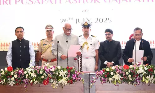 ಗೋವಾ ರಾಜ್ಯಪಾಲರಾಗಿ ಪುಷ್ಪತಿ ಅಶೋಕ ಗಜರಾಜು ಪ್ರಮಾಣ ವಚನ