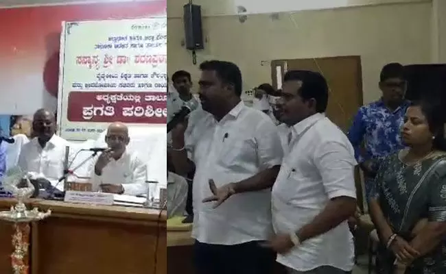 ರಾಯಚೂರು: ಉಸ್ತುವಾರಿ ಸಚಿವರಿಗೆ ಕೆಡಿಪಿ ಸದಸ್ಯರ ತರಾಟೆ