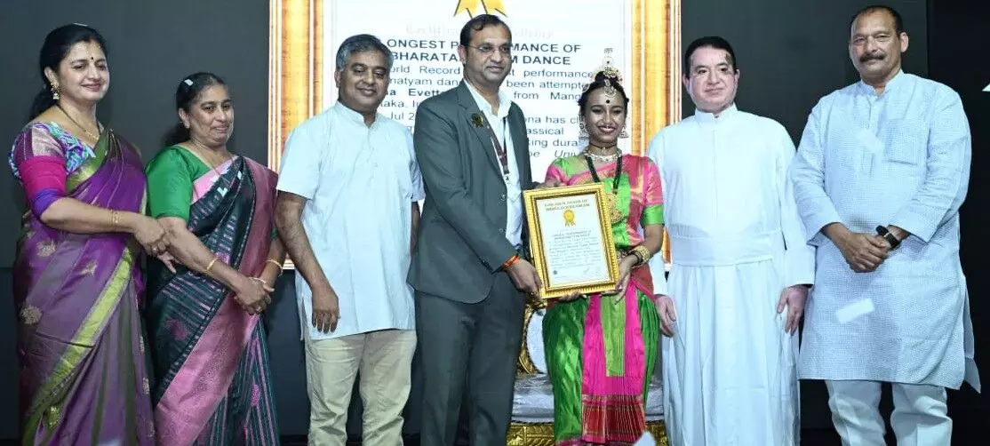 ಭರತನಾಟ್ಯದಲ್ಲಿ ಮಂಗಳೂರಿನ ರೆಮೋನಾ ಎವೆಟ್ ಪಿರೇರಾ ವಿಶ್ವ ದಾಖಲೆ