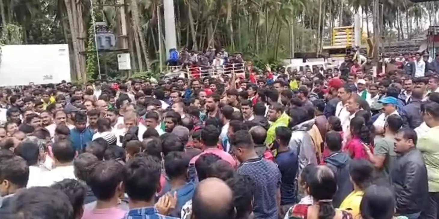 ಕಾಡಾನೆ ದಾಳಿಗೆ ರೈತ ಬಲಿ; ಬಾಳೆಹೊನ್ನೂರು, ಖಾಂಡ್ಯ ಬಂದ್