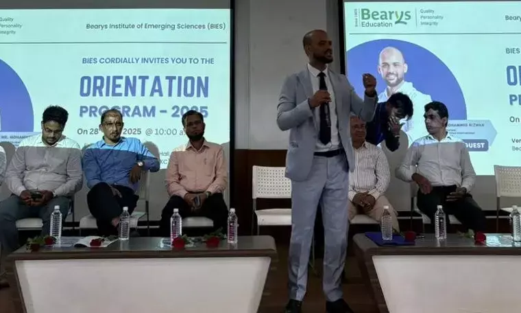 ಬ್ಯಾರೀಸ್ ಇನ್ಸ್ಟಿಟ್ಯೂಟ್ ಆಫ್ ಎಮರ್ಜಿಂಗ್ ಸೈನ್ಸಸ್ ನಲ್ಲಿ ವಿದ್ಯಾರ್ಥಿಗಳಿಗೆ ಓರಿಯಂಟೇಶನ್ ಕಾರ್ಯಕ್ರಮ