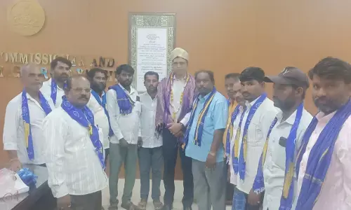 ಯಾದಗಿರಿ | ಕದಸಂಸ ಭೀಮವಾದ ಸಂಘಟನೆ ವತಿಯಿಂದ ನೂತನ ಜಿಲ್ಲಾಧಿಕಾರಿಗಳಿಗೆ ಸನ್ಮಾನ