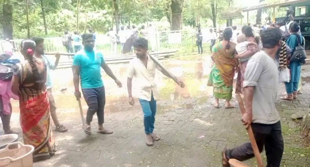 ಧರ್ಮಸ್ಥಳ ಪ್ರಕರಣ: ದೂರುದಾರ ಗುರುತಿಸಿದ ಸ್ಥಳದಲ್ಲಿ ಅಗೆಯುವ ಪ್ರಕ್ರಿಯೆ ಆರಂಭ