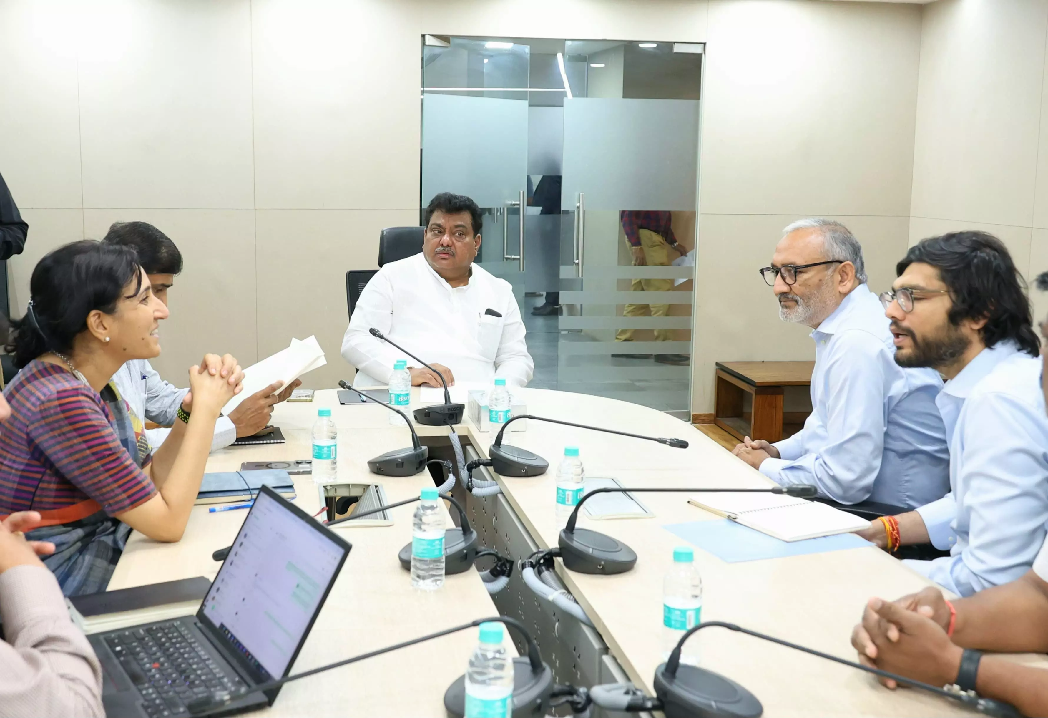 ಪೊದ್ದಾರ್ ಪ್ಲಂಬಿಂಗ್‍ನಿಂದ 758 ಕೋಟಿ ರೂ. ಹೂಡಿಕೆ: ಸಚಿವ ಎಂ.ಬಿ. ಪಾಟೀಲ್