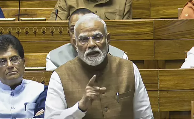 ಆಪರೇಶನ್ ಸಿಂಧೂರ್ ನಿಲ್ಲಿಸುವಂತೆ ಯಾವುದೇ ವಿಶ್ವನಾಯಕ ಭಾರತವನ್ನು ಕೇಳಿಕೊಂಡಿರಲಿಲ್ಲ: ಪ್ರಧಾನಿ ಮೋದಿ