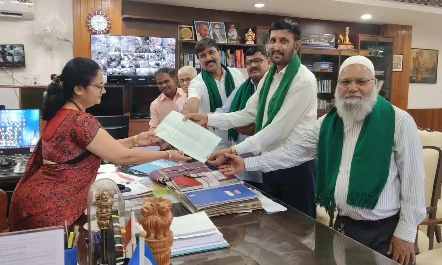 ಪ್ರತಿ 3 ತಿಂಗಳಿಗೊಮ್ಮೆ ಪ್ರತ್ಯೇಕ ರೈತರ ಸಭೆ ಕರೆಯಲು ಆಗ್ರಹಿಸಿ ಉಡುಪಿ ಡಿಸಿಗೆ ಮನವಿ