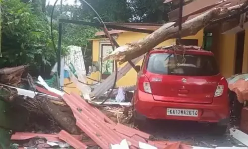 ಕೊಡಗಿನಲ್ಲಿ ಗಾಳಿ ಮಳೆಯಿಂದ ಮತ್ತೆ ಹಾನಿ : ಮುರಿದು ಬಿದ್ದ 800 ವಿದ್ಯುತ್ ಕಂಬಗಳು