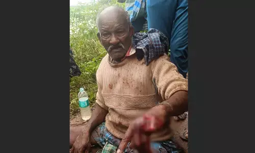 ಕಡೂರು: ಬೈಕ್ ಸವಾರರಿಬ್ಬರ ಮೇಲೆ ಚಿರತೆ ದಾಳಿ