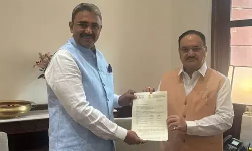 ಸಮರ್ಪಕ ರಸಗೊಬ್ಬರ ಪೂರೈಕೆಗೆ ಸಚಿವ ಜೆಪಿ ನಡ್ಡಾ ಜೊತೆ ಸಂಸದ ಕುಮಾರ ನಾಯಕ ಚರ್ಚೆ