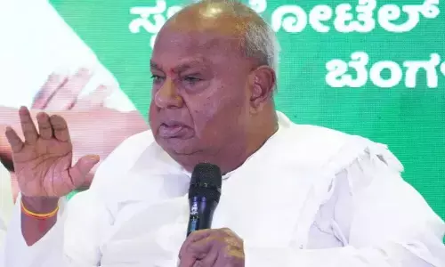 ‘ಭಾರತದ ಆರ್ಥಿಕತೆ ಸತ್ತಿದೆ’ ಡೋನಾಲ್ಡ್ ಟ್ರಂಪ್ ಹೇಳಿಕೆಗೆ ಮಾಜಿ ಪ್ರಧಾನಿ ಎಚ್.ಡಿ.ದೇವೇಗೌಡ ಆಕ್ಷೇಪ