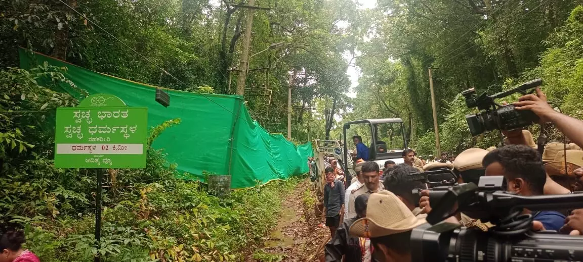 ಧರ್ಮಸ್ಥಳ ಪ್ರಕರಣ | 5ನೇ ದಿನದ ಶೋಧ ಕಾರ್ಯಾಚರಣೆ ಆರಂಭ