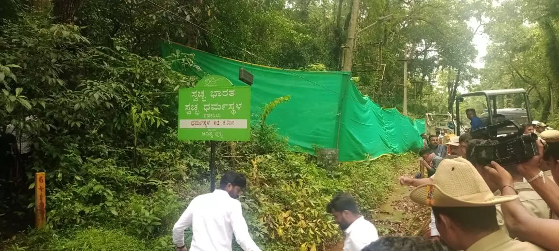 ಧರ್ಮಸ್ಥಳ ಪ್ರಕರಣ: 9ನೇ ಸ್ಥಳದಲ್ಲಿ ಲಭಿಸದ ಮೃತದೇಹದ ಅವಶೇಷ