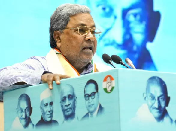 Photo of CM Siddaramaiah