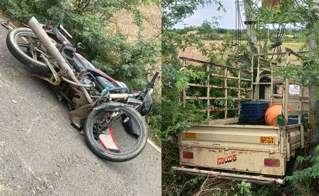 ರಾಯಚೂರು | ಬೈಕ್ಗೆ ಟಾಟಾ ಏಸ್ ಢಿಕ್ಕಿ; ಸವಾರ ಮೃತ್ಯು, ನಾಲ್ವರಿಗೆ ಗಾಯ ರಾಯಚೂರು | ಬೈಕ್ಗೆ ಟಾಟಾ ಏಸ್ ಢಿಕ್ಕಿ; ಸವಾರ ಮೃತ್ಯು, ನಾಲ್ವರಿಗೆ ಗಾಯ