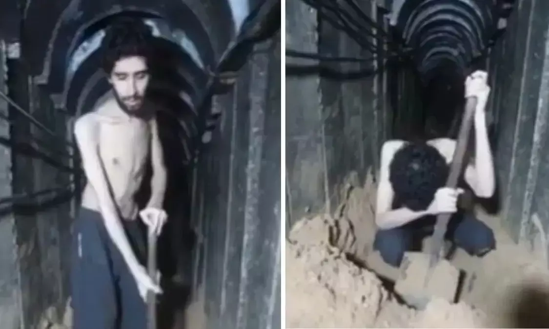 ಸ್ವಂತ ಸಮಾಧಿಯನ್ನು ತೋಡುತ್ತಿರುವ ಇಸ್ರೇಲಿ ಒತ್ತೆಯಾಳುವಿನ ವೀಡಿಯೊ ಬಿಡುಗಡೆ