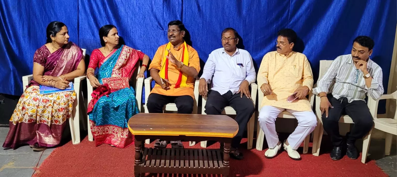 ಕಲಬುರಗಿ | ಸೆಪ್ಟೆಂಬರ್ನಲ್ಲಿ 9ನೇ ತಾಲೂಕು ಕನ್ನಡ ಸಾಹಿತ್ಯ ಸಮ್ಮೇಳನಕ್ಕೆ ನಿರ್ಧಾರ ಕಲಬುರಗಿ | ಸೆಪ್ಟೆಂಬರ್ನಲ್ಲಿ 9ನೇ ತಾಲೂಕು ಕನ್ನಡ ಸಾಹಿತ್ಯ ಸಮ್ಮೇಳನಕ್ಕೆ ನಿರ್ಧಾರ