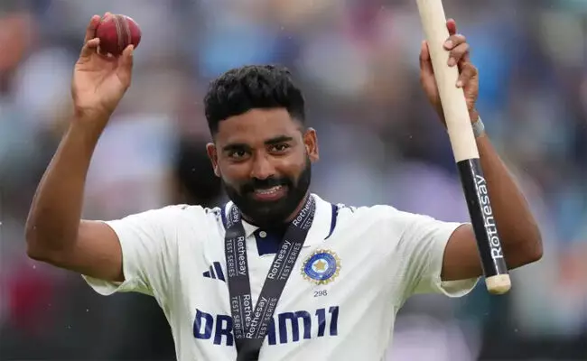 ಭಾರತಕ್ಕೆ ಅಸಾಮಾನ್ಯ ಗೆಲುವು ತಂದುಕೊಟ್ಟು ಭಾವುಕರಾದ ಸಿರಾಜ್