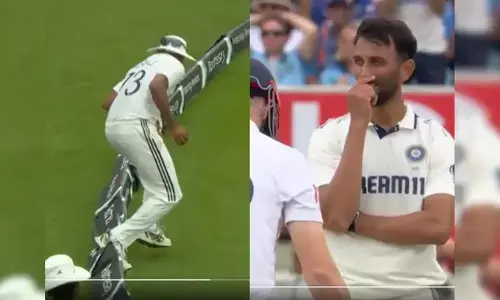 ಸಿರಾಜ್ ಫೀಲ್ಡಿಂಗ್ ಲೋಪದ ಬಗ್ಗೆ ಗಂಭೀರ ಹತಾಶೆಯ ವಿಡಿಯೊ ವೈರಲ್