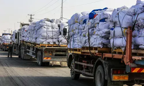 ವ್ಯಾಪಾರಿಗಳ ಮೂಲಕ ಗಾಝಾಕ್ಕೆ ಸರಕುಗಳ ಪ್ರವೇಶಕ್ಕೆ ಅನುಮತಿ: ಇಸ್ರೇಲ್
