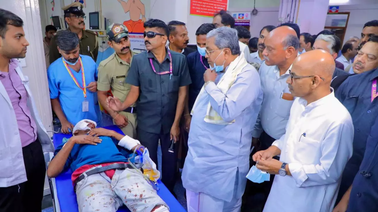 ವಿಕ್ಟೋರಿಯಾ ಆಸ್ಪತ್ರೆಗೆ ಸಿಎಂಸಿದ್ದರಾಮಯ್ಯ ದಿಢೀರ್ ಭೇಟಿ