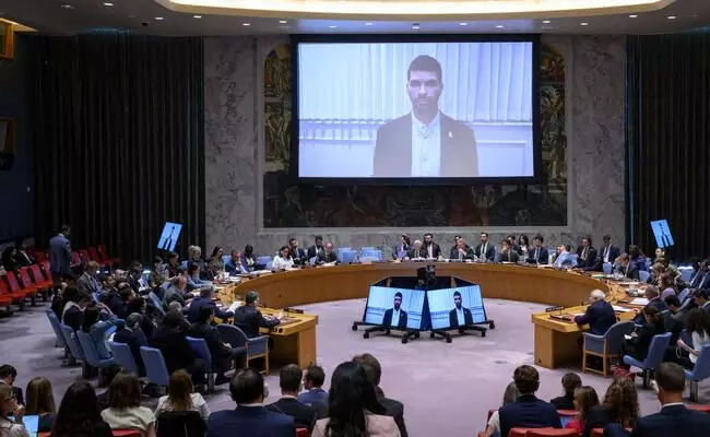 ಗಾಝಾವು ಭವಿಷ್ಯದ ಫೆಲೆಸ್ತೀನ್ ರಾಷ್ಟ್ರದ ಅವಿಭಾಜ್ಯ ಅಂಗ: ವಿಶ್ವಸಂಸ್ಥೆ ಸಹಾಯಕ ಮುಖ್ಯಸ್ಥ ಮಿರೊಸ್ಲಾವ್ ಜೆಂಕಾ ಗಾಝಾವು ಭವಿಷ್ಯದ ಫೆಲೆಸ್ತೀನ್ ರಾಷ್ಟ್ರದ ಅವಿಭಾಜ್ಯ ಅಂಗ: ವಿಶ್ವಸಂಸ್ಥೆ ಸಹಾಯಕ ಮುಖ್ಯಸ್ಥ ಮಿರೊಸ್ಲಾವ್ ಜೆಂಕಾ