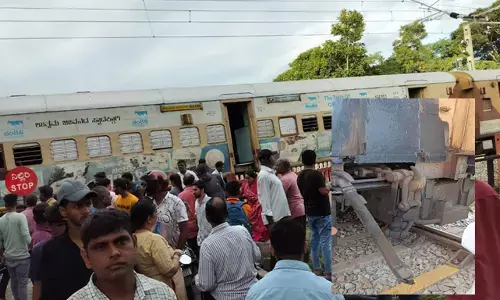 ಶಿವಮೊಗ್ಗ | ಸೇತುವೆ ಮೇಲೆ ರೈಲಿನಿಂದ ಬೇರ್ಪಟ್ಟ ಬೋಗಿಗಳು!