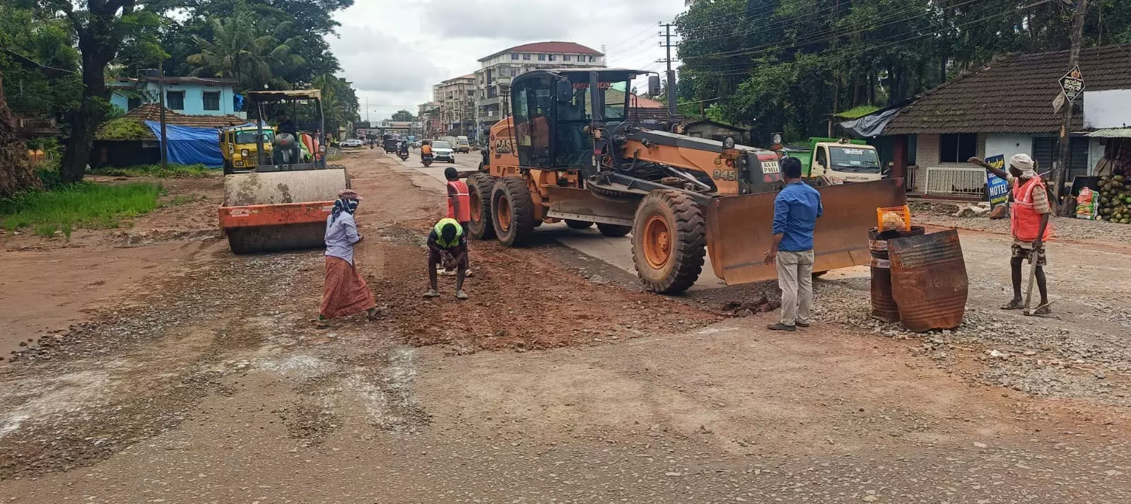 ಮಲ್ಪೆ- ಕರಾವಳಿ ಜಂಕ್ಷನ್ ರಸ್ತೆ ದುರಸ್ಥಿಗೆ ಸಂಸದ ಕೋಟ ಸೂಚನೆ