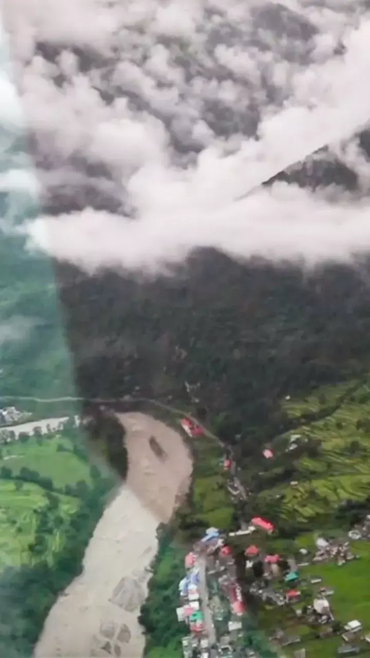 ಉತ್ತರಕಾಶಿಯಲ್ಲಿ ಮೇಘಸ್ಫೋಟ; ಕೊಚ್ಚಿ ಹೋದ ಗ್ರಾಮ