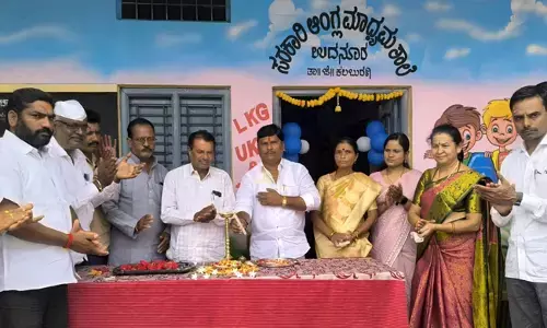 ಕಲಬುರಗಿ | ಸರಕಾರಿ ಹಿರಿಯ ಪ್ರಾಥಮಿಕ ಶಾಲೆಯ ನೂತನ ಕಟ್ಟಡ ಉದ್ಘಾಟನೆ