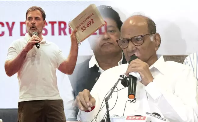 Rahul Gandhi, Sharad Pawar Rahul Gandhi, Sharad Pawar