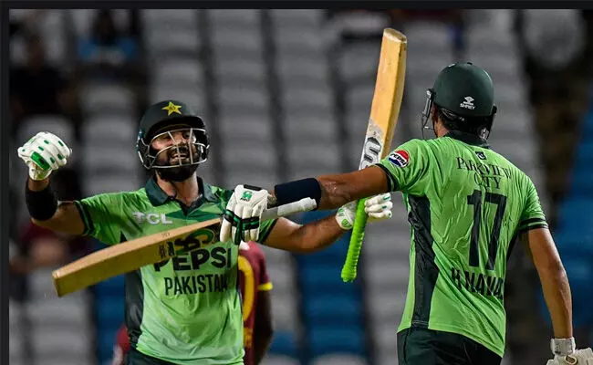 ಮೊದಲ ಏಕದಿನ ಪಂದ್ಯ: ವೆಸ್ಟ್‌ಇಂಡೀಸ್‌ ಗೆ ಸೋಲುಣಿಸಿದ ಪಾಕಿಸ್ತಾನ ತಂಡ