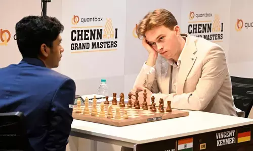 ಚೆನ್ನೈ ಗ್ರ್ಯಾಂಡ್‌ಮಾಸ್ಟರ್ಸ್ ಚೆಸ್ ಟೂರ್ನಿ | ಹ್ಯಾಟ್ರಿಕ್ ಗೆಲುವು ದಾಖಲಿಸಿದ ಜರ್ಮನಿಯ ವಿನ್ಸೆಂಟ್ ಕೀಮರ್