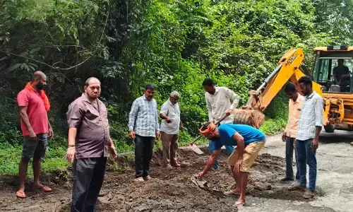 ಉಪ್ಪಿನಂಗಡಿ | ಶ್ರಮದಾನದ ಮೂಲಕ ರಸ್ತೆ ದುರಸ್ತಿ