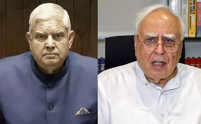 “ಮಾಜಿ ಉಪ ರಾಷ್ಟ್ರಪತಿ ಧನ್ಕರ್ ಎಲ್ಲಿದ್ದಾರೆ? ಹೇಬಿಯಸ್ ಕಾರ್ಪಸ್ ಸಲ್ಲಿಸಬೇಕೇ?”: ವ್ಯಂಗ್ಯವಾಡಿದ ಕಪಿಲ್ ಸಿಬಲ್