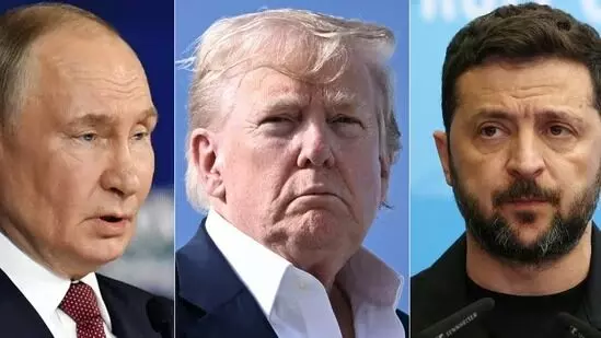 ಅಲಾಸ್ಕಾದಲ್ಲಿ ಪುಟಿನ್, ಝೆಲೆನ್ಸ್ಕಿ ಜೊತೆ ತ್ರಿಪಕ್ಷೀಯ ಮಾತುಕತೆಗೆ ಟ್ರಂಪ್ ಒಲವು: ವರದಿ