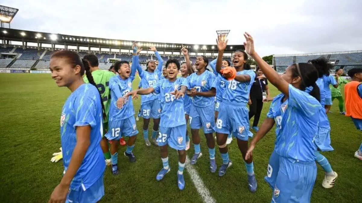 ಅಂಡರ್-20 ಎಎಫ್ಸಿ ಮಹಿಳೆಯರ ಏಶ್ಯಕಪ್ಗೆ ಭಾರತ ಅರ್ಹತೆ ಅಂಡರ್-20 ಎಎಫ್ಸಿ ಮಹಿಳೆಯರ ಏಶ್ಯಕಪ್ಗೆ ಭಾರತ ಅರ್ಹತೆ