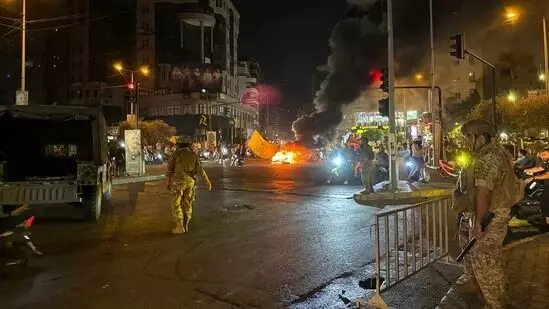 ಇಸ್ರೇಲ್ ಗಡಿ ಸಮೀಪ ಸ್ಫೋಟ : ಲೆಬನಾನ್ನ 6 ಯೋಧರು ಮೃತ್ಯು ಇಸ್ರೇಲ್ ಗಡಿ ಸಮೀಪ ಸ್ಫೋಟ : ಲೆಬನಾನ್ನ 6 ಯೋಧರು ಮೃತ್ಯು