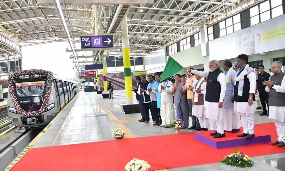 ʼನಮ್ಮ ಮೆಟ್ರೋʼ ದೇಶಕ್ಕೆ ಸಾರ್ವಜನಿಕ ಮೂಲಸೌಕರ್ಯ ಅಭಿವೃದ್ಧಿಯ ಹೊಸ ಮಾದರಿ ನೀಡಿದೆ : ಪ್ರಧಾನಿ ಮೋದಿ