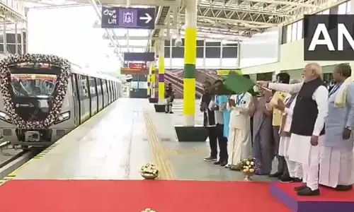 ನಮ್ಮ ಮೆಟ್ರೊ ಹಳದಿ ಮಾರ್ಗಕ್ಕೆ ಪ್ರಧಾನಿ ಮೋದಿ ಚಾಲನೆ