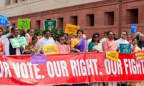 ಎಸ್‌ಐಆರ್ ವಿರೋಧಿಸಿ ನಾಳೆ (ಆ.11) ಇಂಡಿಯಾ ಮೈತ್ರಿಕೂಟದ ಸಂಸದರಿಂದ ಚುನಾವಣಾ ಆಯೋಗದ ಕಚೇರಿಗೆ ಪಾದಯಾತ್ರೆ