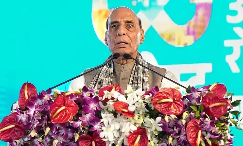 ಭಾರತ ಜಾಗತಿಕ ಶಕ್ತಿಯಾಗುವುದನ್ನು ತಡೆಯಲು ಯಾವುದೇ ದೇಶಕ್ಕೆ ಸಾಧ್ಯವಿಲ್ಲ: ಸುಂಕ ಹೆಚ್ಚಳದ ಬಗ್ಗೆ ಟ್ರಂಪ್ ವಿರುದ್ಧ ರಾಜನಾಥ್ ಸಿಂಗ್ ವಾಗ್ದಾಳಿ