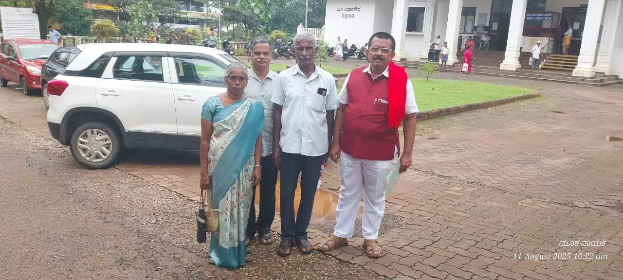 ಪದ್ಮಲತಾ ಅತ್ಯಾಚಾರ-ಹತ್ಯೆ ಪ್ರಕರಣ: ಎಸ್ಐಟಿಗೆ ದೂರು ನೀಡಲು ಆಗಮಿಸಿದ ಮೃತಳ ಸಹೋದರಿ