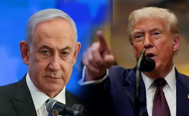 ಗಾಝಾದ ಪರಿಸ್ಥಿತಿ ಬಗ್ಗೆ ನೆತನ್ಯಾಹು ವಿರುದ್ಧ ರೇಗಾಡಿದ ಟ್ರಂಪ್: ವರದಿ ಗಾಝಾದ ಪರಿಸ್ಥಿತಿ ಬಗ್ಗೆ ನೆತನ್ಯಾಹು ವಿರುದ್ಧ ರೇಗಾಡಿದ ಟ್ರಂಪ್: ವರದಿ