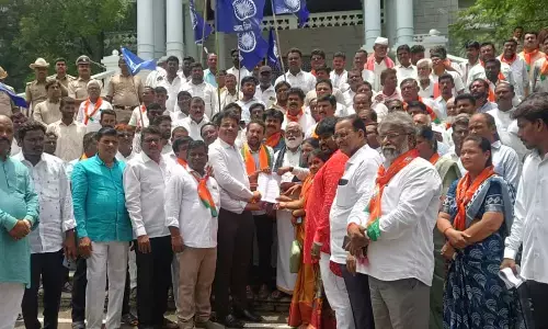 ಕಲಬುರಗಿ | ಎಸ್‌ಸಿಪಿ, ಟಿಎಸ್‌ಪಿ ಹಣ ದುರ್ಬಳಕೆ ಖಂಡಿಸಿ ಬಿಜೆಪಿ ಎಸ್‌ಸಿ ಮೋರ್ಚಾ ವತಿಯಿಂದ ಪ್ರತಿಭಟನೆ