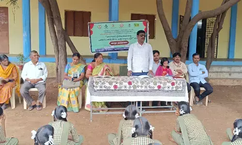 ಬಳ್ಳಾರಿ | ಬಾಲ್ಯವಿವಾಹ ತಡೆಗೆ ವಿದ್ಯಾರ್ಥಿಗಳು ಕೈ ಜೋಡಿಸಬೇಕು : ಮಕ್ಕಳ ರಕ್ಷಣಾಧಿಕಾರಿ ಎಳೆನಾಗಪ್ಪ ಕರೆ