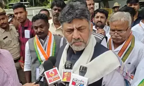 ಕೆ.ಎನ್.ರಾಜಣ್ಣ ವಜಾ ನನಗೂ ನೋವಾಗಿದೆ, ಇದು ಪಕ್ಷದ ತೀರ್ಮಾನ : ಡಿ.ಕೆ.ಶಿವಕುಮಾರ್