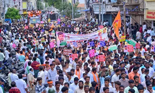 ಕೊಪ್ಪಳ | ಗವಿಸಿದ್ದಪ್ಪ ನಾಯಕ್ ಕೊಲೆ ಖಂಡಿಸಿ ಪ್ರತಿಭಟನೆ